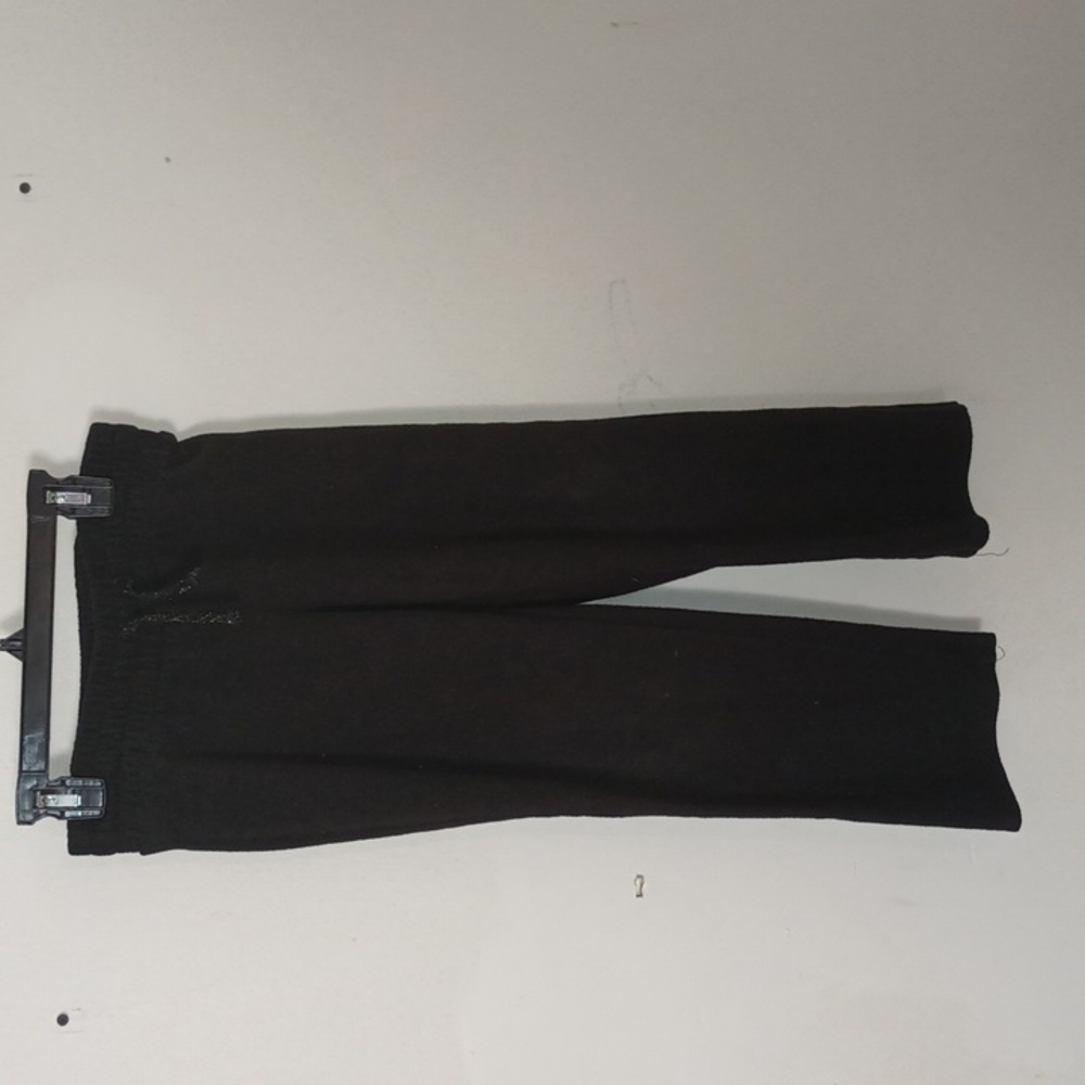Black elastic band sweatpants